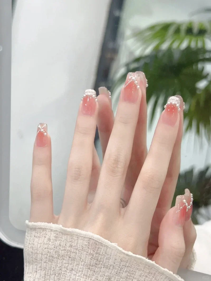 TOP 30+ Kiểu Nail Màu Hồng Thạch Trong Veo Đẹp Mê Ly Cho Nàng Bánh Bèo