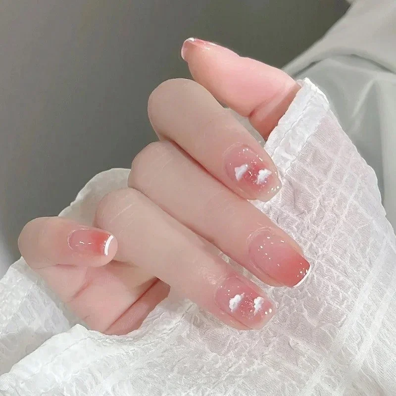 TOP 30+ Kiểu Nail Màu Hồng Thạch Trong Veo Đẹp Mê Ly Cho Nàng Bánh Bèo (3)