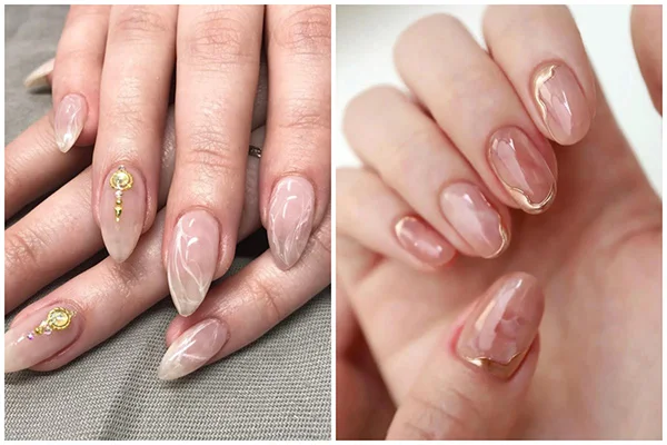 20+ Mẫu Nail Hồng Thạch Nhẹ Nhàng, Nữ Tính (2)