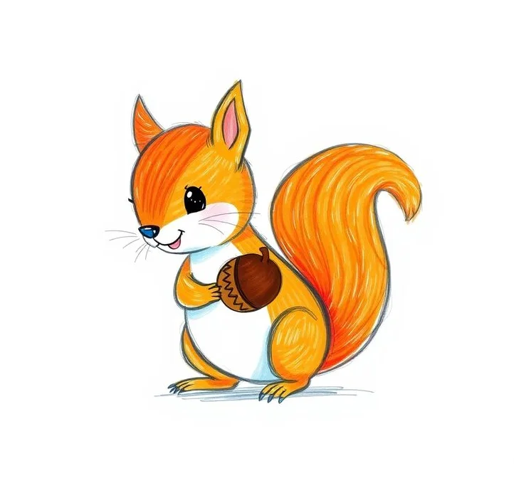 Tổng hợp +300 bức tranh vẽ con vật cute đáng yêu dễ thương | Mỹ Thuật Bụi