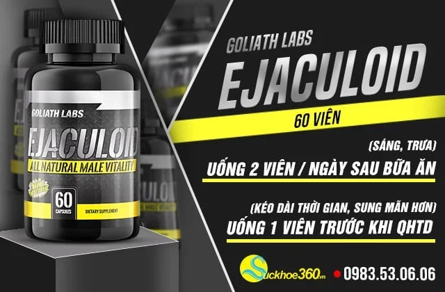 Thuốc tăng kích thước dương vật của Mỹ Ejaculoid