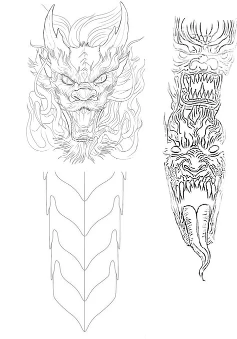 15 Hình xăm quỷ ráp ý tưởng | quỷ ráp, tattoo quỷ ráp, hình xăm mặt