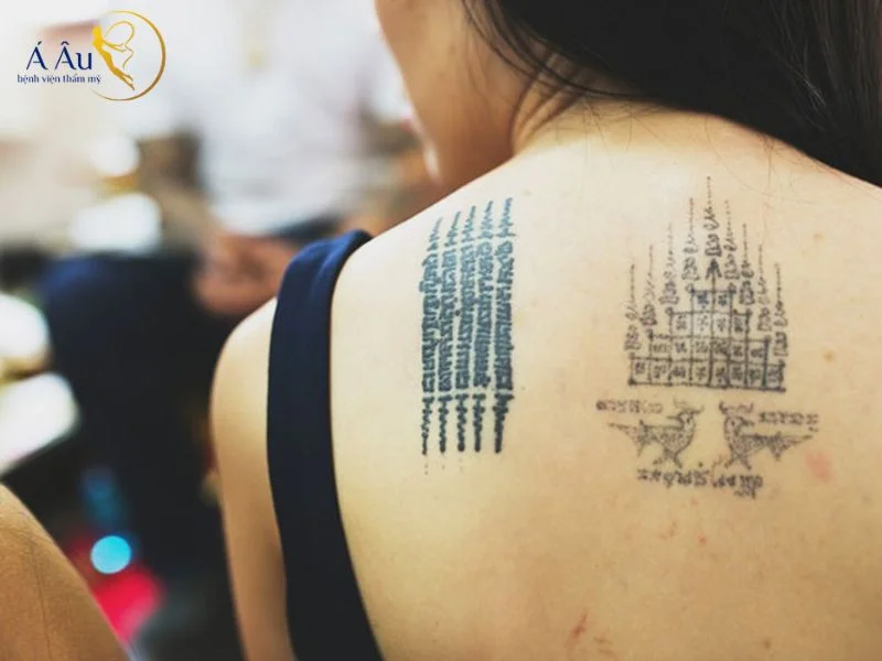 99+ Mẫu hình xăm khmer độc lạ và ấn tượng nhất - Bệnh viện thẩm mỹ Á Âu