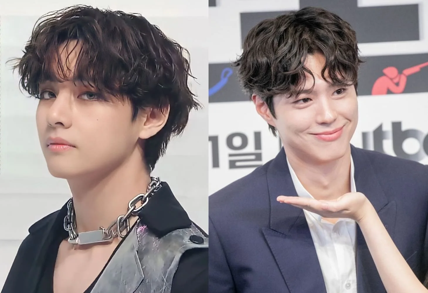 Tóc Side part uốn con sâu đậm nét