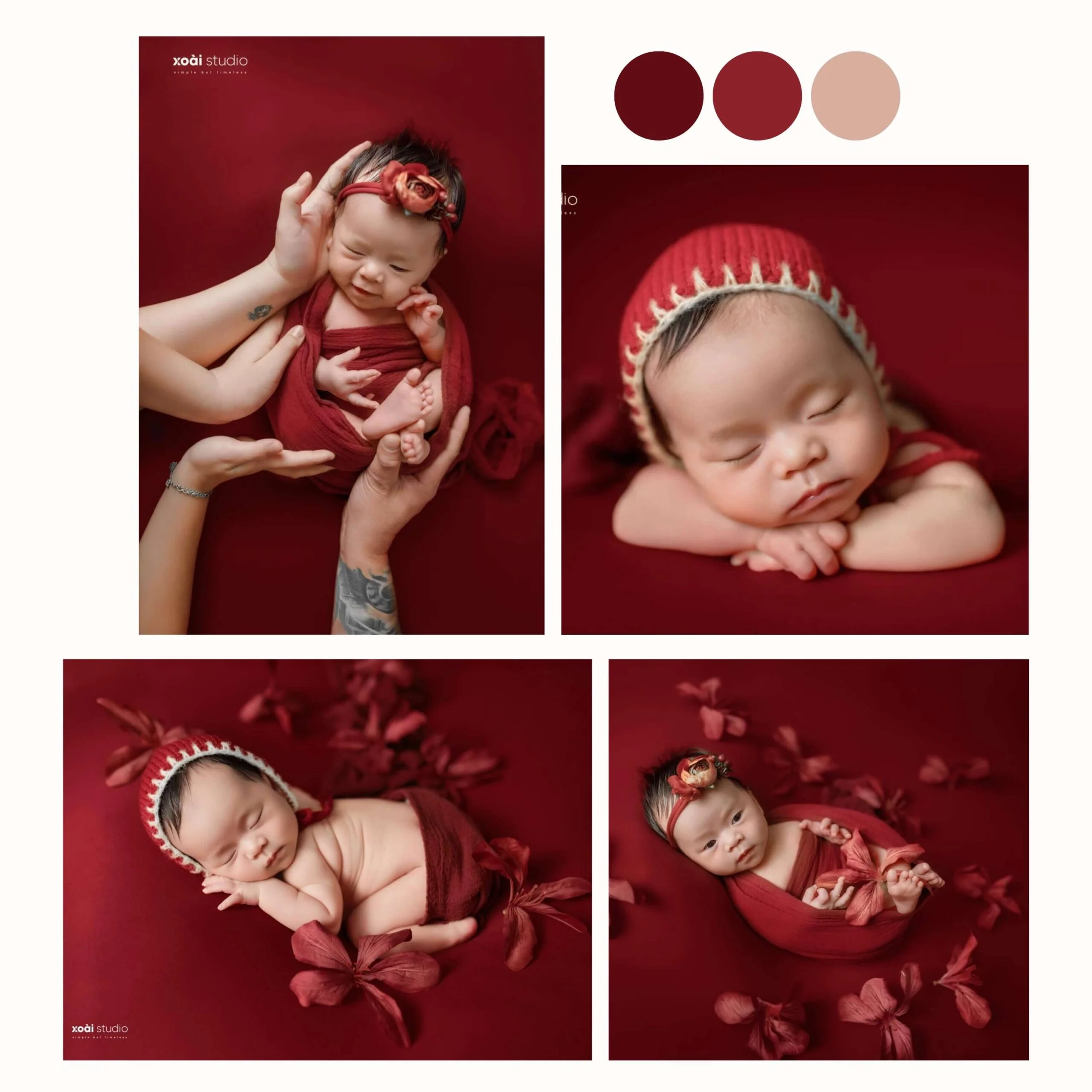Concept Chụp Ảnh Newborn Nha Trang | 30 Ý Tưởng | Xoài Baby