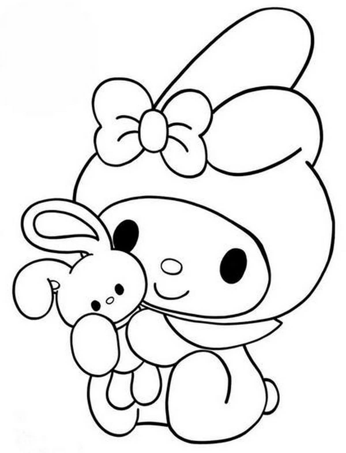 Bộ sưu tập tranh tô màu Melody cho bé đẹp, tải miễn phí