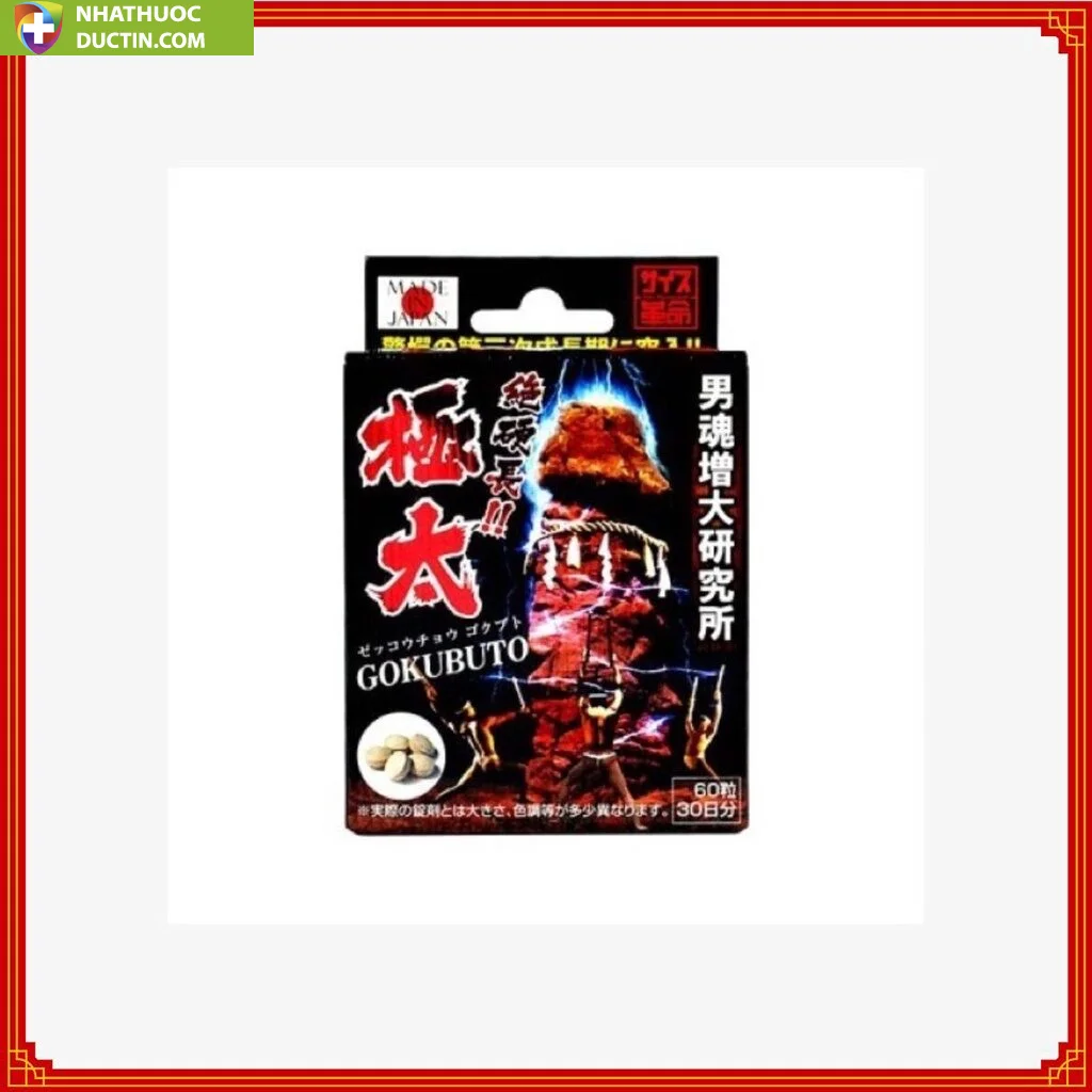 Hộp thuốc bổ sung GOKUBUTO (極太) - sản phẩm của Nhật Bản