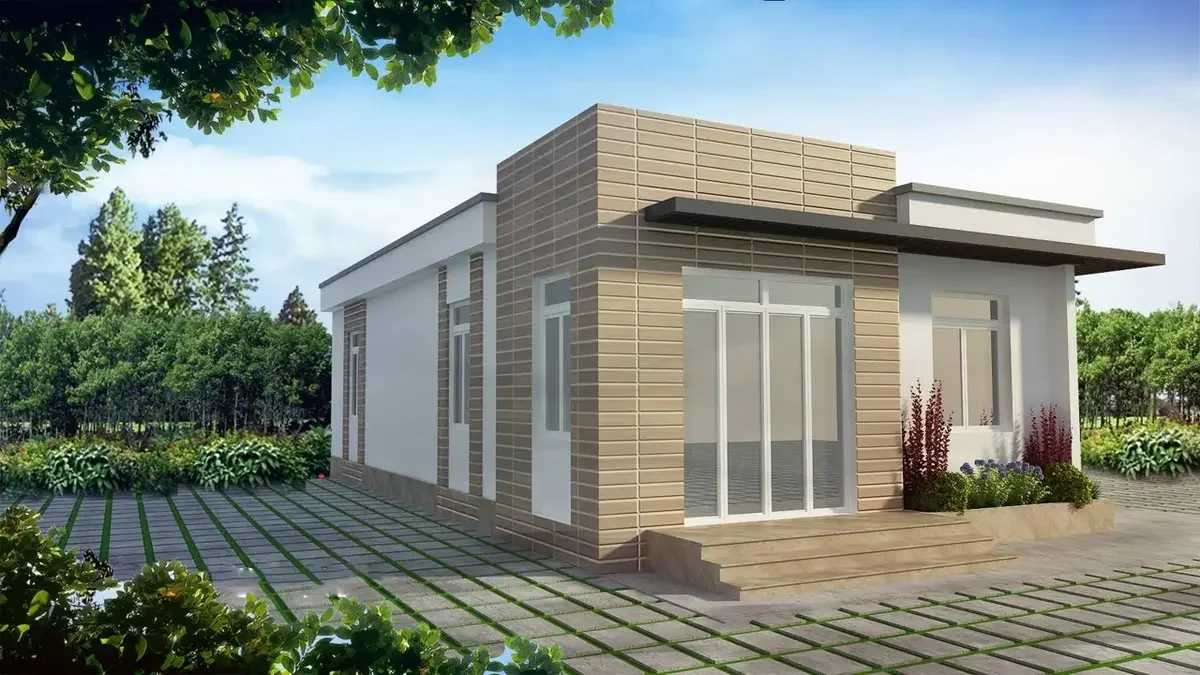 Nhà ống cấp 4 nông thôn tối ưu chi phí xây dựng