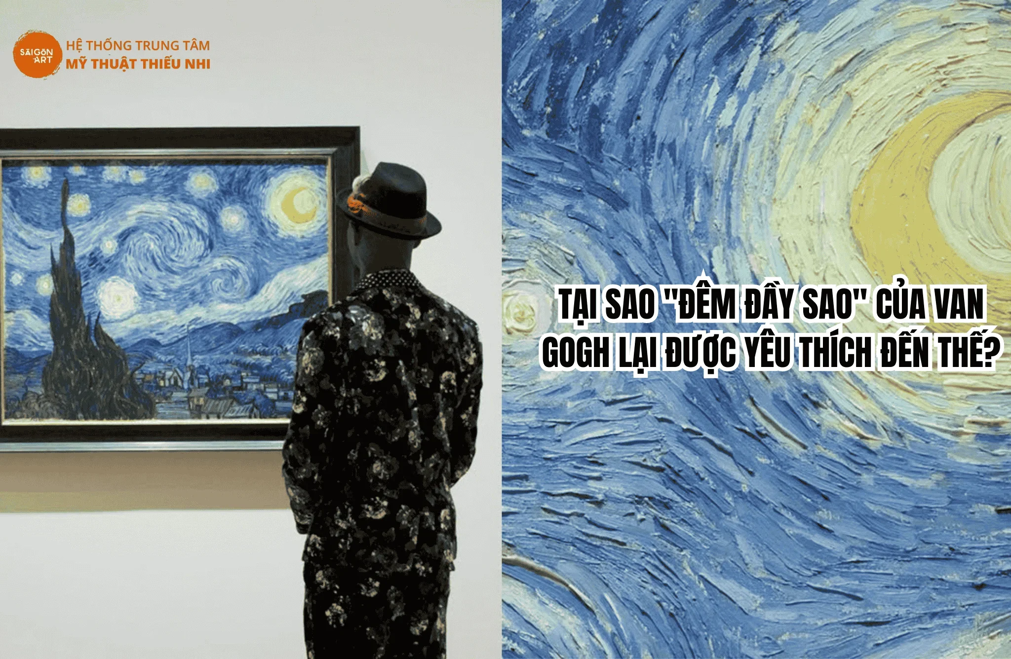 Tại Sao "Đêm Đầy Sao" Của Van Gogh Lại Được Yêu Thích Đến Thế? - Saigon Art
