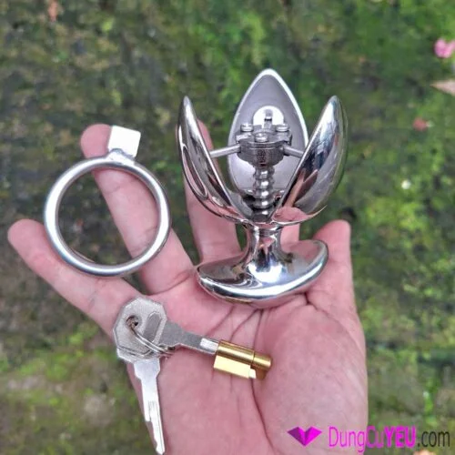 KHÓA HẬU MÔN HÌNH HOA SEN