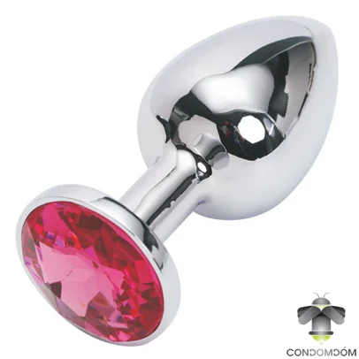 Kích thích cửa hậu inox Butt Plug size L (lớn) - Phích cắm hậu môn - Shop bao cao su Con Đom Đóm
