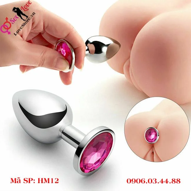 Bộ 3 phích cắm kích thích hậu môn inox đế tròn - Ảnh 6
