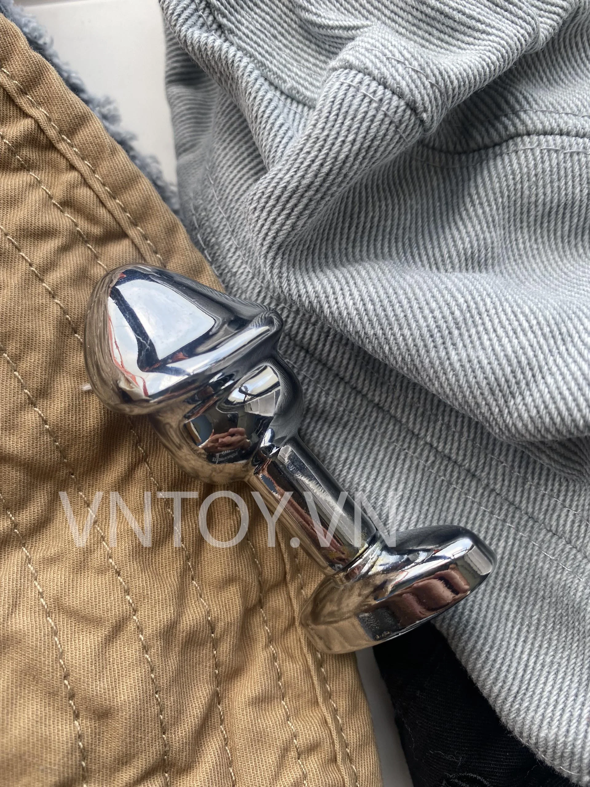 Nút bịt hậu môn Inox hình đầu khấc