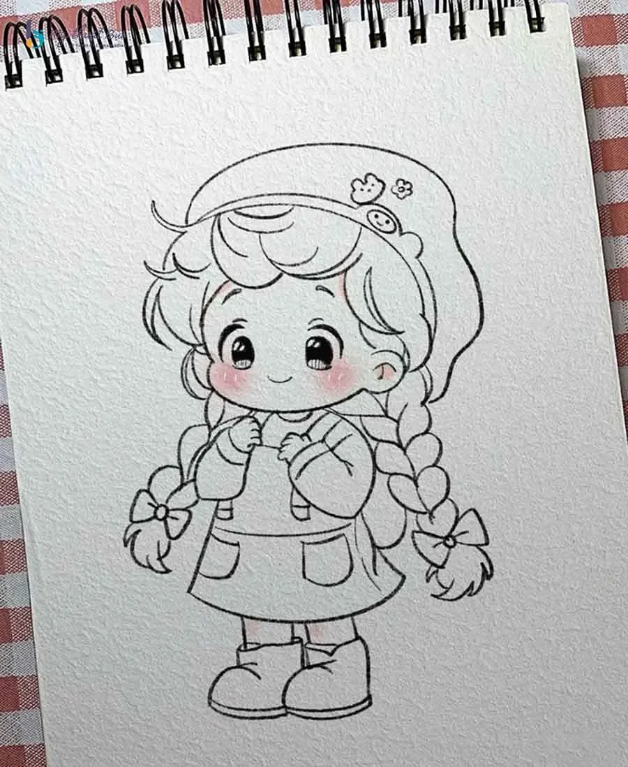 Học vẽ Chibi - Hướng dẫn 14 bước cơ bản | Mỹ Thuật Bụi (2)