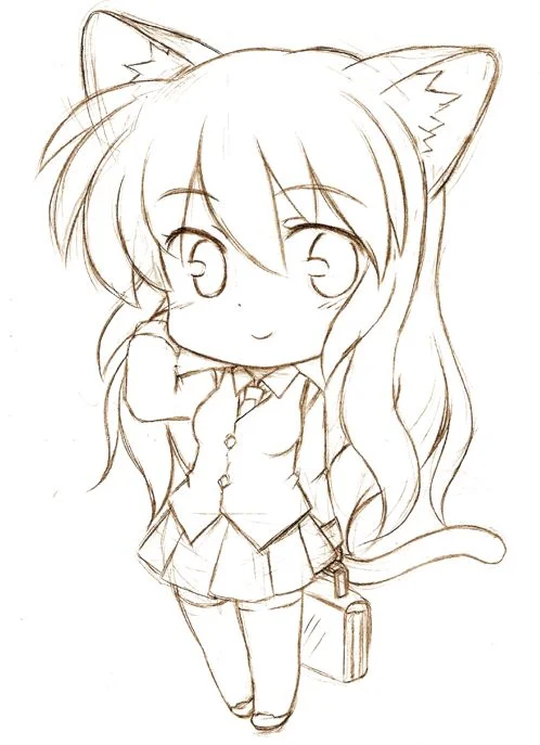 Hình Vẽ Chibi- Cách Vẽ Chibi Cute, Siêu Cấp Đơn Giản