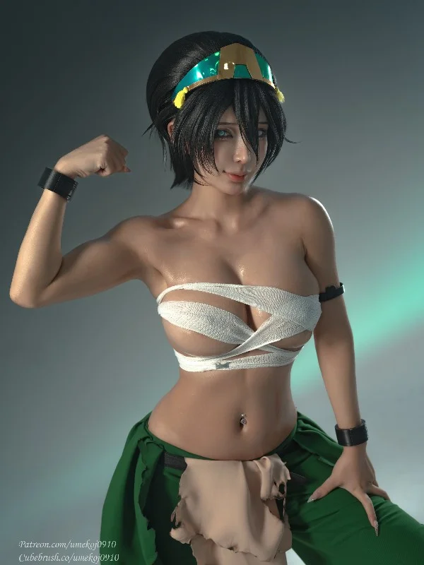 Umeko J: Toph Beifong (Avatar) (88 photos) Sexy Cosplay