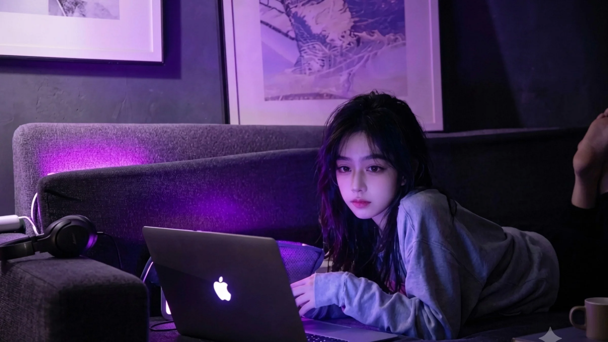 529+ Hình Nền Màu Tím Nhạt 🎀 (Cẩm Tú Cầu, Khoảng Trắng, Retina) Cho Android