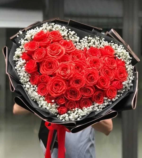 Bó Hoa Hồng Đỏ For The Love