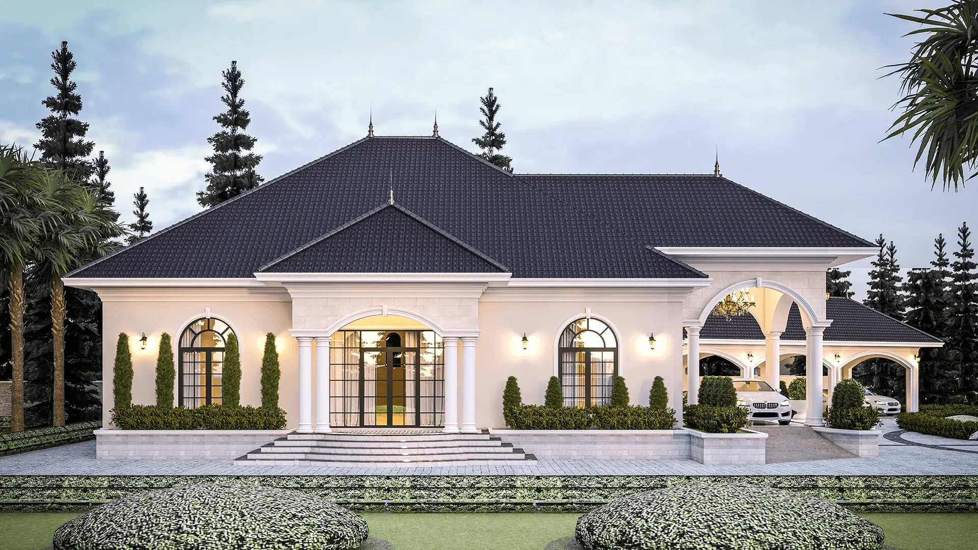 Nhà vườn đẹp: Xu hướng hiện đại, tối ưu công năng, đáng sống!