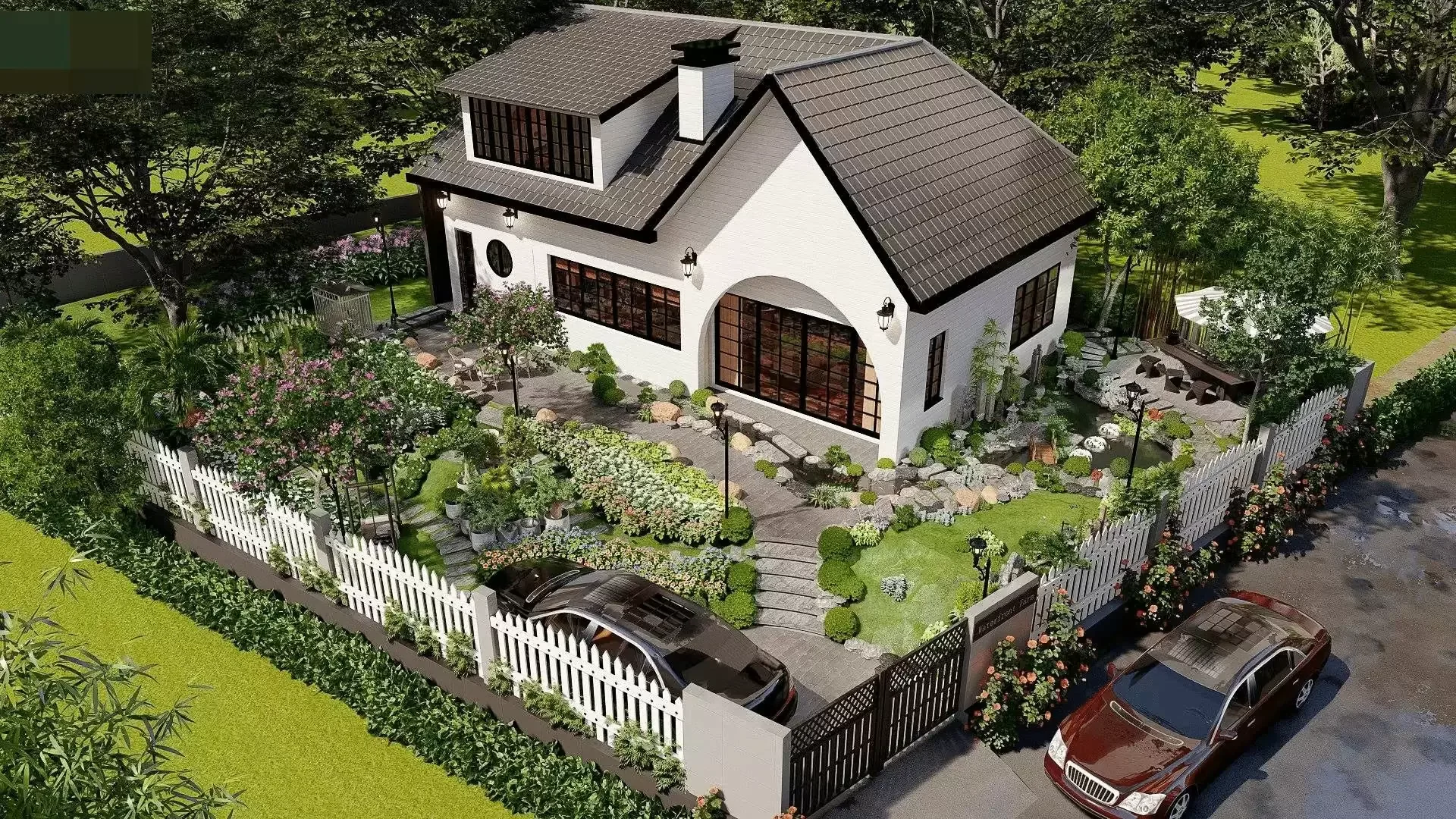 150+ Mẫu Nhà Vườn Đẹp từ Cấp 4 đến Biệt Thự, Xu Hướng 2026 (2)